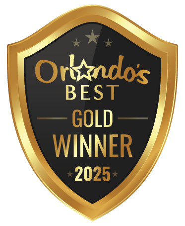 Orlando’s Best Gold Winner 2025 logo.