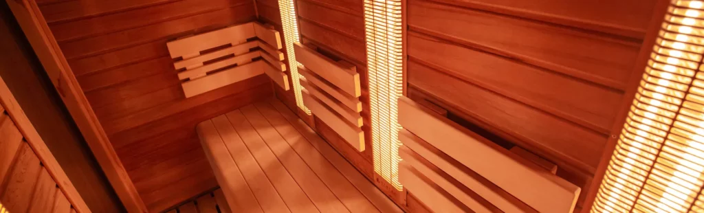 How long and often to use infrared saunas at Sacred Moments Massage & Healing Center.